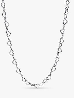 Pandora Linked Hearts Collier Necklace